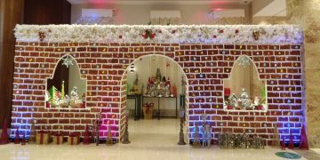 Four chefs worked 48-hours non-stop to build the largest gingerbread house in Muscat