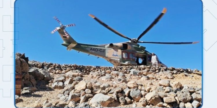 Royal Oman Police airlifts citizen from Jabal Al Naqah in emergency medical evacuation – The Arabian Stories News