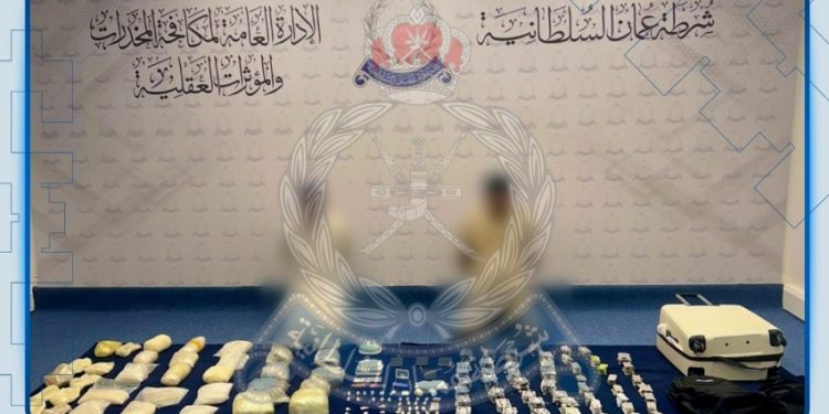 Two arrested with large quantities of narcotics by ROP in Muscat – The Arabian Stories News