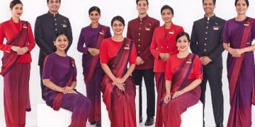 Sarees with pants: Manish Malhotra adds his unique fashionable touch to uniform of Air India’s staff