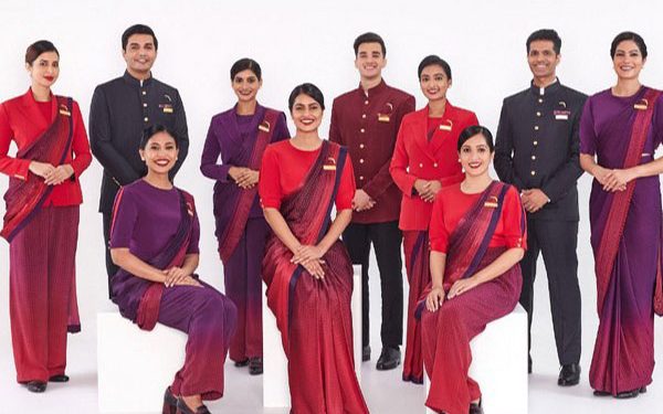 Sarees with pants: Manish Malhotra adds his unique fashionable touch to uniform of Air India’s staff