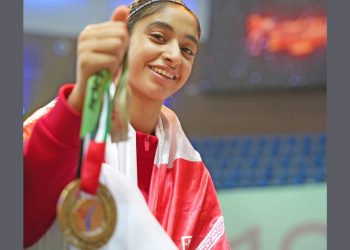 Fedaa al Barwani makes history at the Arab Cup gold