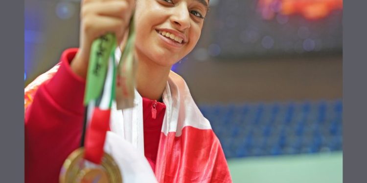 Fedaa al Barwani makes history at the Arab Cup gold