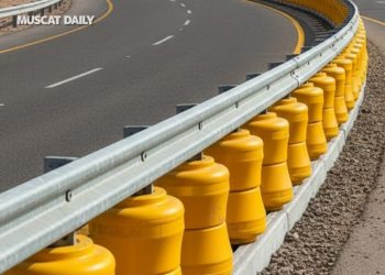 Ministry installs crash cushions on hazardous stretch in Izki
