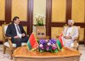Foreign Minister, Belarusian counterpart discuss means of enhancing cooperation and regional developments – The Arabian Stories News